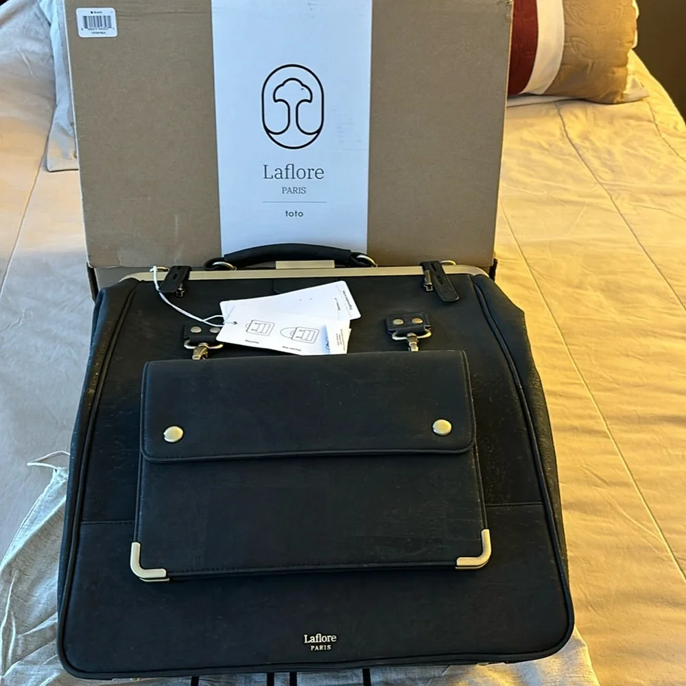 NWT Laflore Toto - black eco-friendly 39 x 37 x 25 cm - Picture 3 of 8